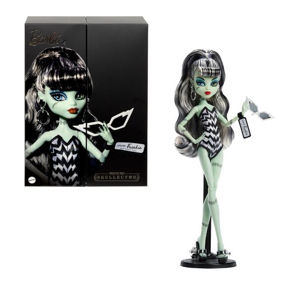 Barbie Other - 🔥Monster High x Barbie Frankie Stein Skullector Doll Limited Edition BNWT🔥
